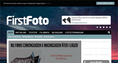 Desktop Screenshot of firstfoto.se